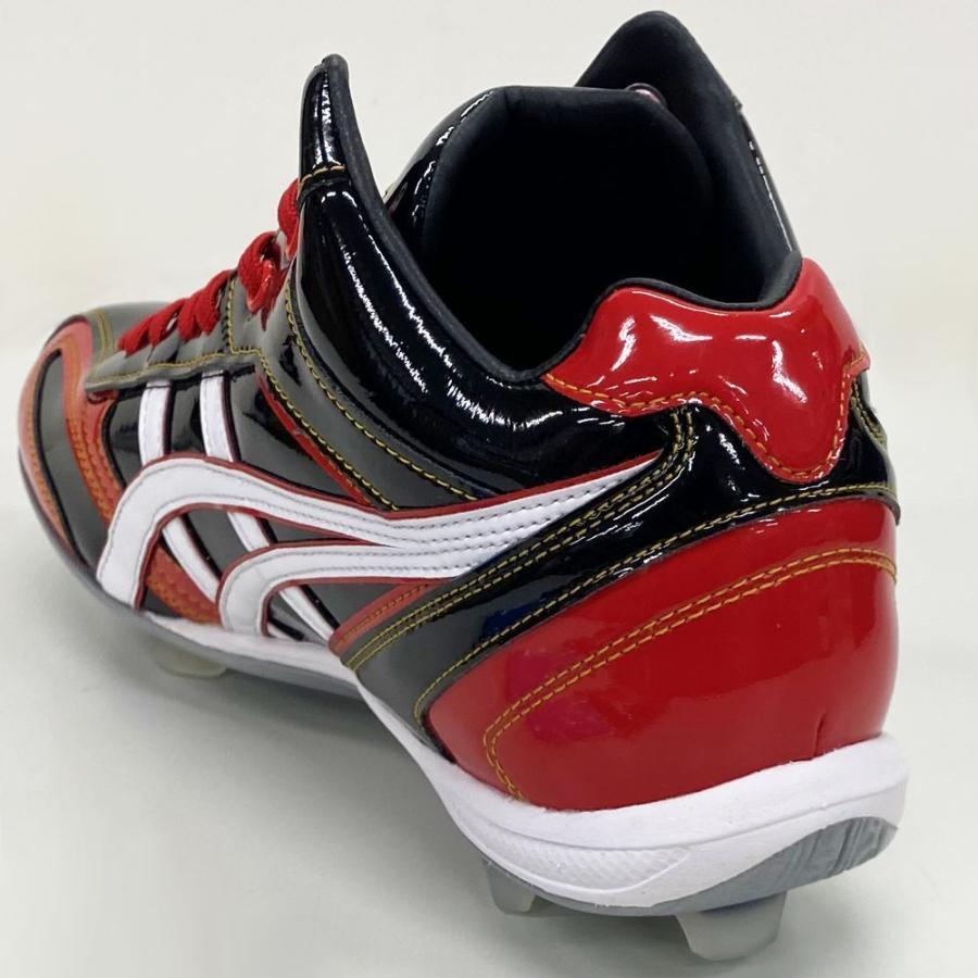 ASICS（アシックス） 【サイズ交換送料無料】ブラック×レッド 野球