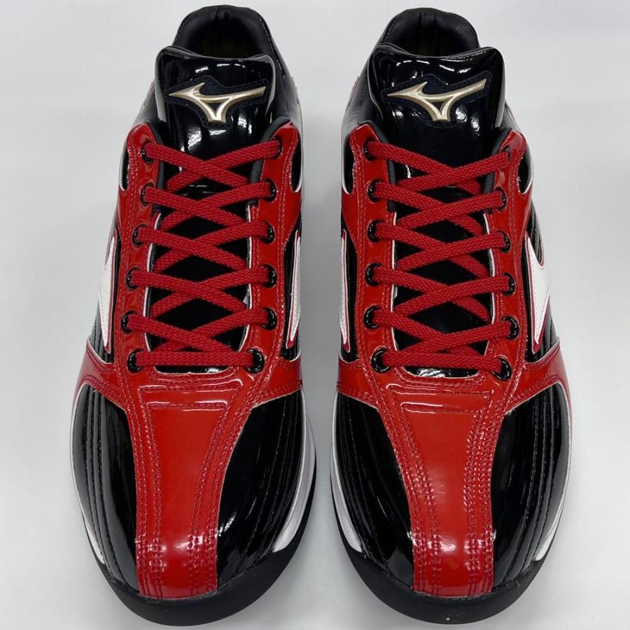 MIZUNO（ミズノ） 【サイズ交換送料無料】ブラック×レッド 野球