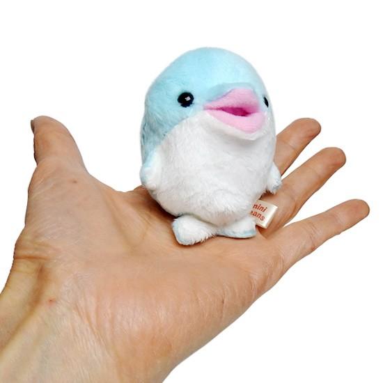 イルカ ぬいぐるみ 海の生き物 A-SHOW ミニビーンズ ドルフィン 7cm
