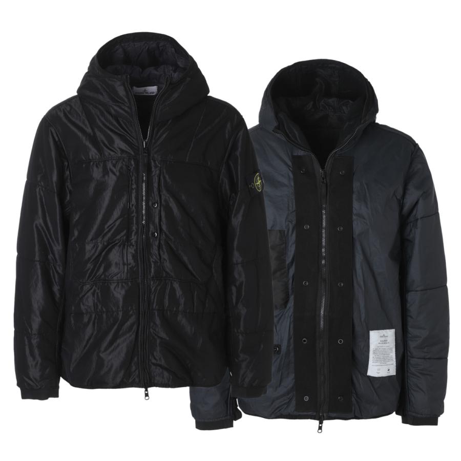 STONE ISLAND（ストーン アイランド） フード付き 中綿入りブルゾン