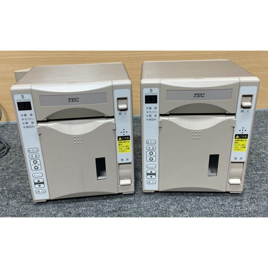 東芝TEC キッチンプリンタ KCP-100 リモートプリンタ 無線・有線セット