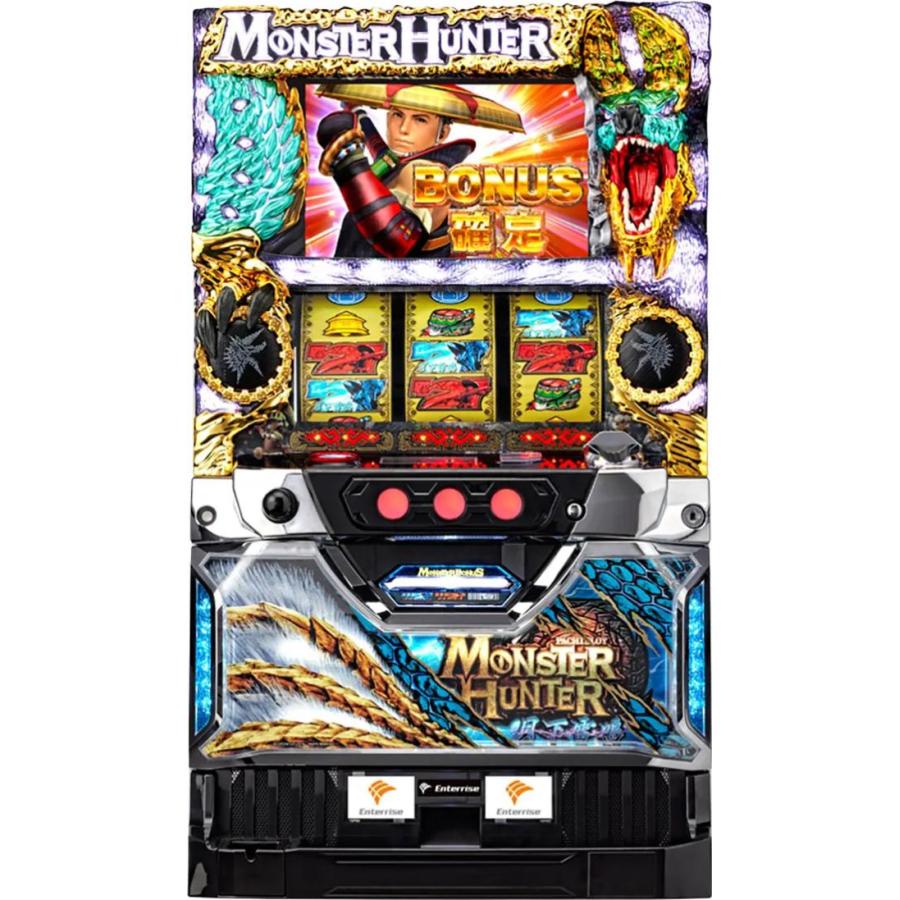 エンターライズ パチスロ モンスターハンター 月下雷鳴【中古パチスロ