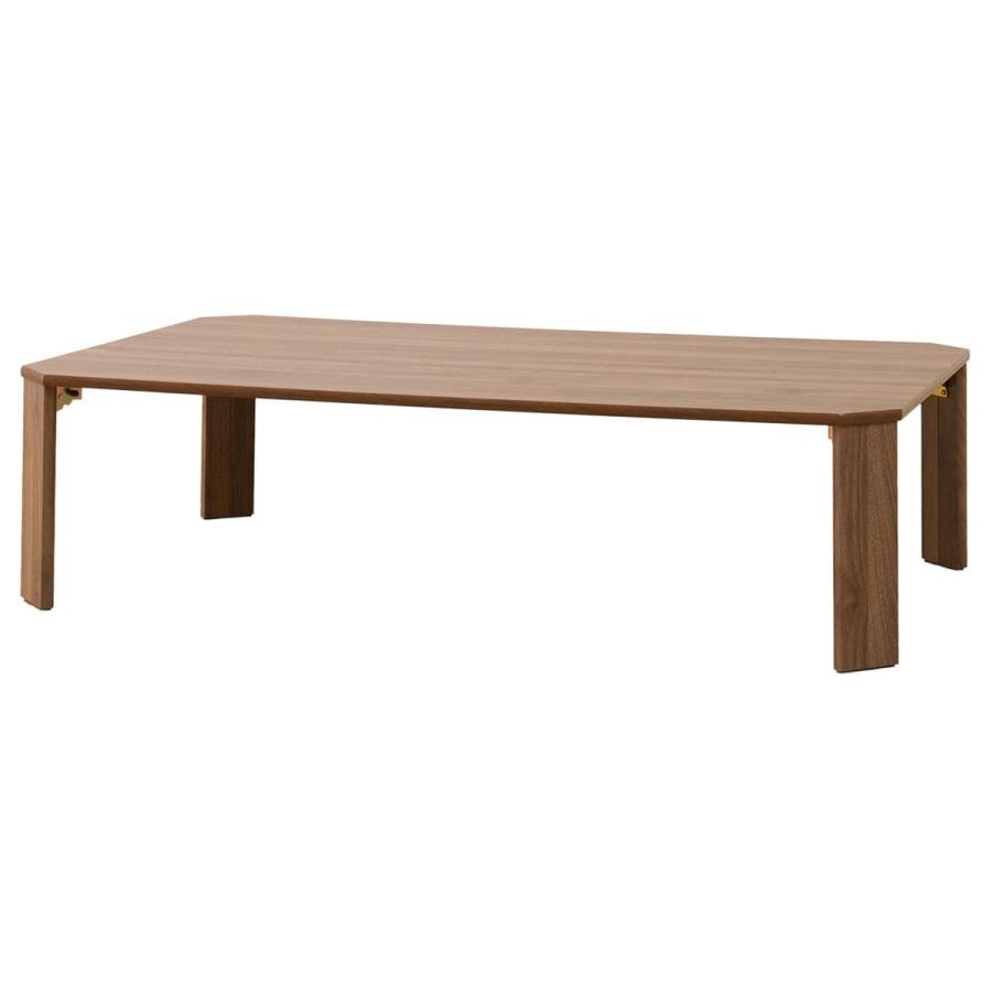 ニトリ（NITORI） 折り畳みテーブル(LW2 12075 ミドルブラウン) ニトリ