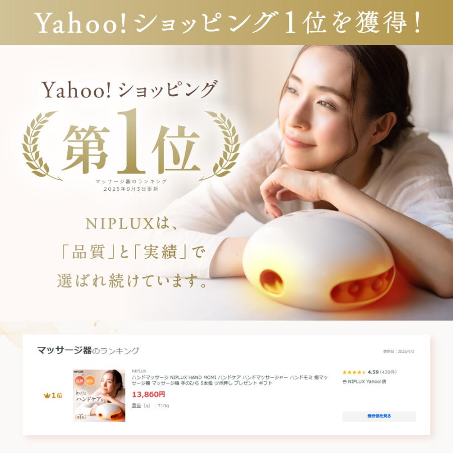 NIPLUX ハンドマッサージ NIPLUX HAND MOMI ハンドケア ハンド