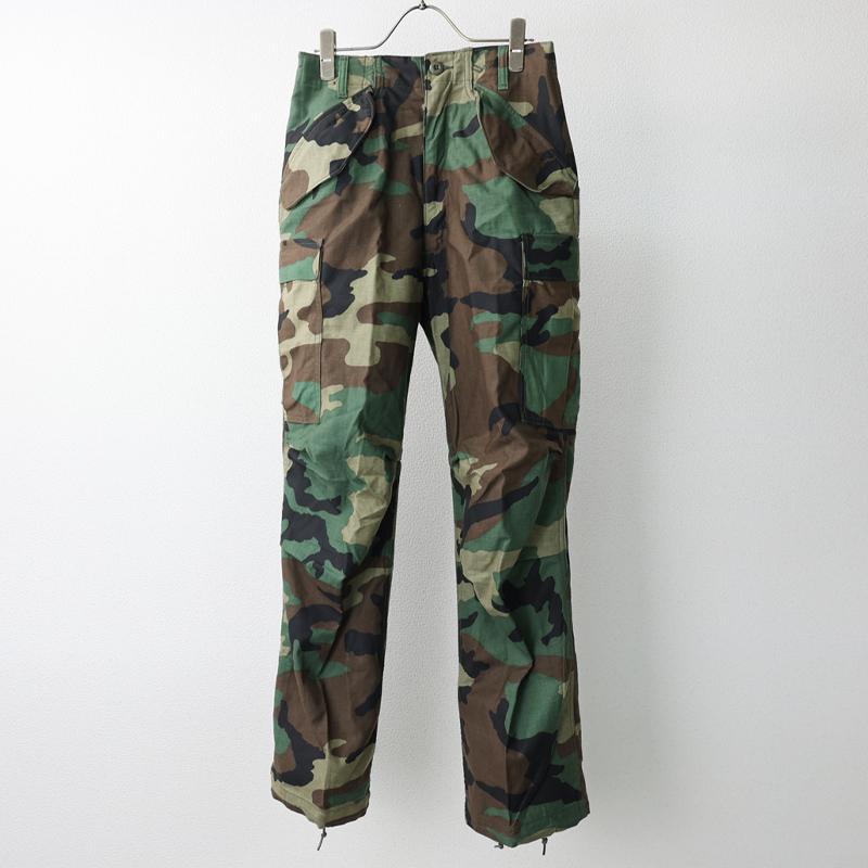 US. M-65 フィールドパンツ[ウッドランドカモ]《実物・新品(未使用品