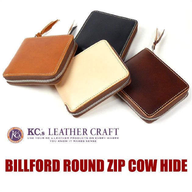 KC,s（ケイシイズ） KC'S ビルフォード ラウンドジップ カウハイド