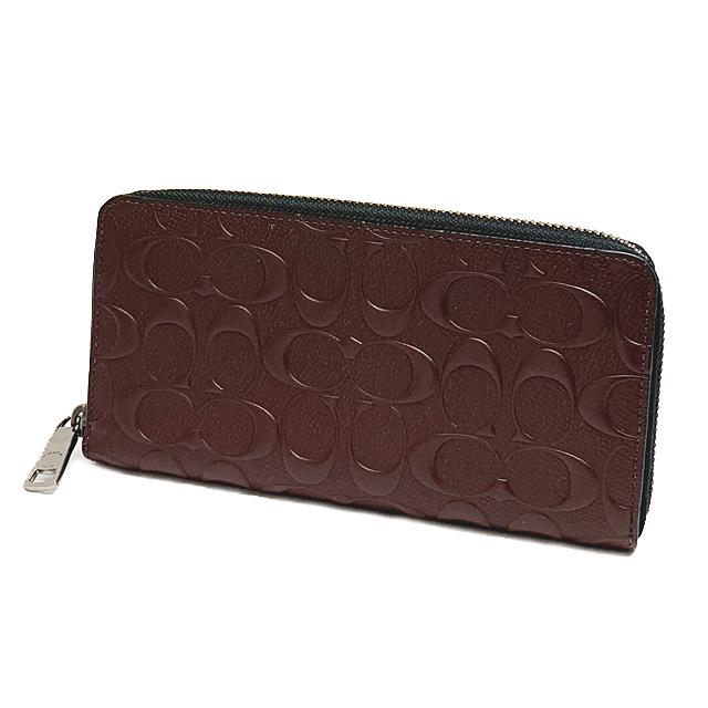COACH（コーチ） アウトレット メンズ ラウンドファスナー 長財布