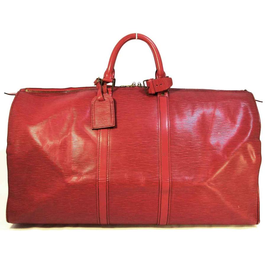 ルイ ヴィトン ボストンバッグ M42947 エピ キーポル60 カスティリアン