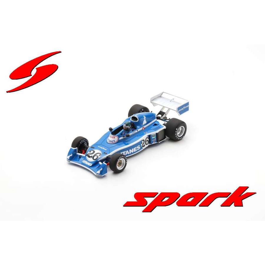 スパーク 1/18 リジェ JS5 No.26 1976 F1 ベルギーGP 3位 J.ラフィット