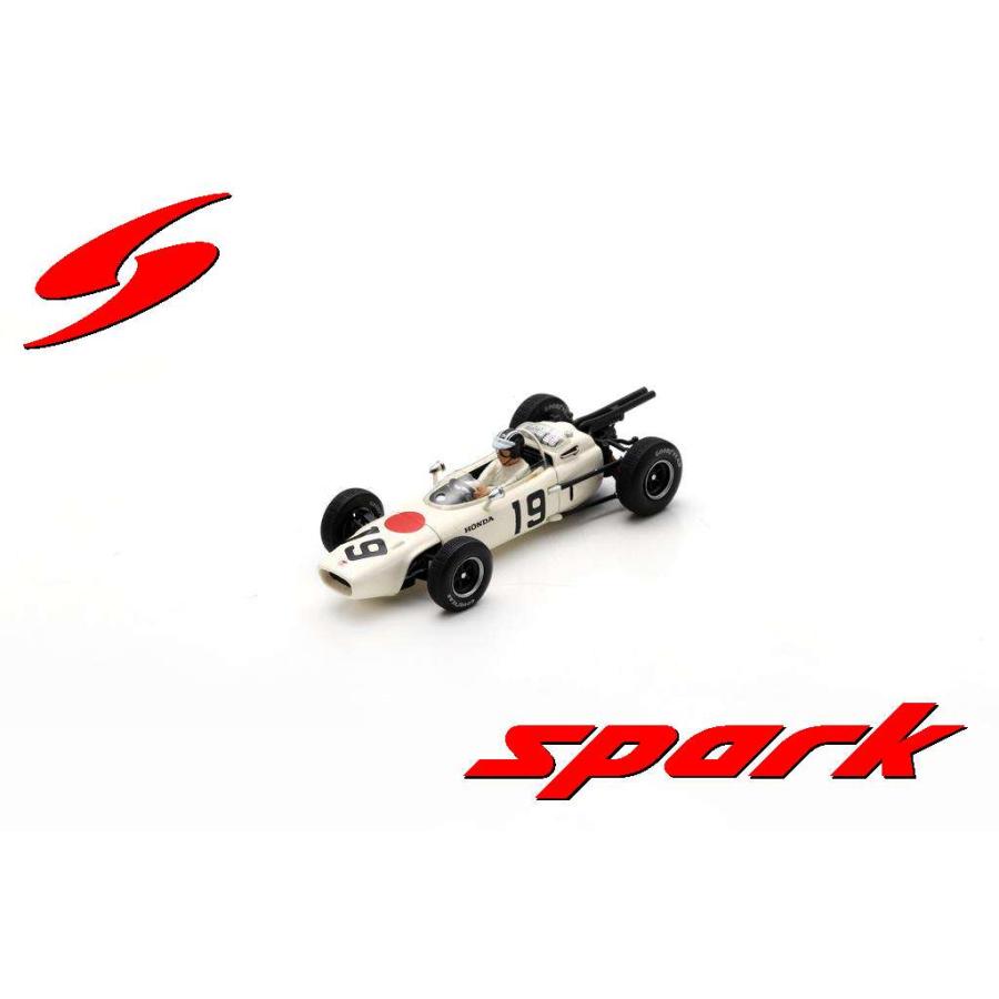 スパーク 1/43 ホンダ RA272 No.19 1965 F1 モナコGP R.バックナム