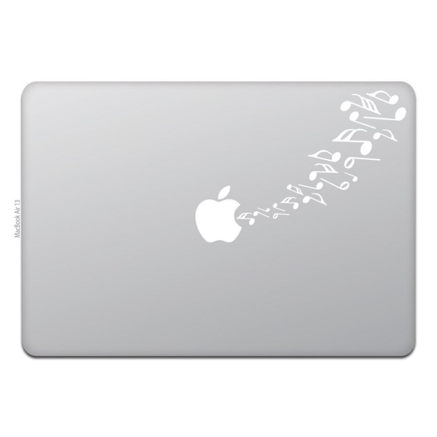 MacBook Air / Pro マックブック ステッカー シール ミュージック