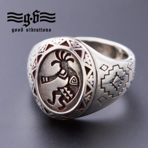 シルバー 925 リング 指輪 ココペリ ゴールド 馬蹄 ホースシュー