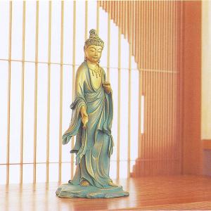 高村光雲 聖観世音菩薩 （ブロンズ像） : 掛け軸・絵画の専門店 掛軸堂