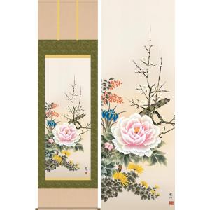 掛け軸 尾形光琳 『松の図』 【掛軸】【半間床】【趣味】 : 掛け軸