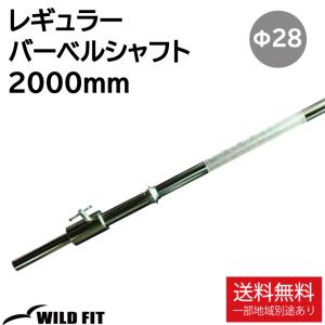 WILD FIT（ワイルドフィット） バーベルシャフト 1190mm T型カラー 2