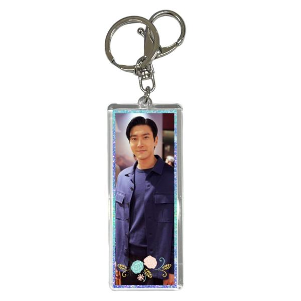 シウォン SUPERJUNIOR スーパージュニア 両面 写真入り キーホルダー