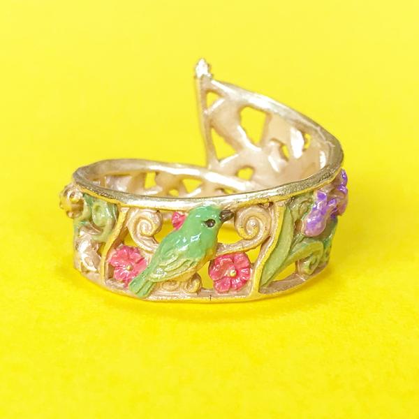 指輪 ヘリックススプリングリング サイズフリー Palnart Poc パル