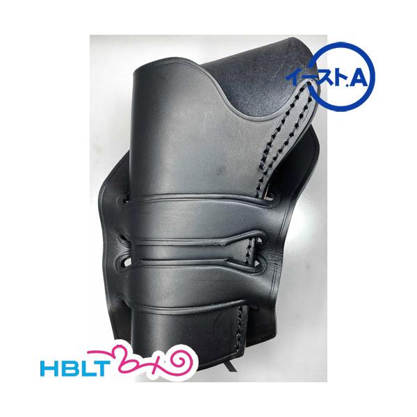 イーストA SAAウエスタンループホルスター 左用（ブラック） : HBLT