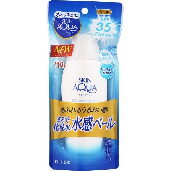 スキンアクア モイスチャージェル SPF35 PA+++ 110gロート製薬 SKIN