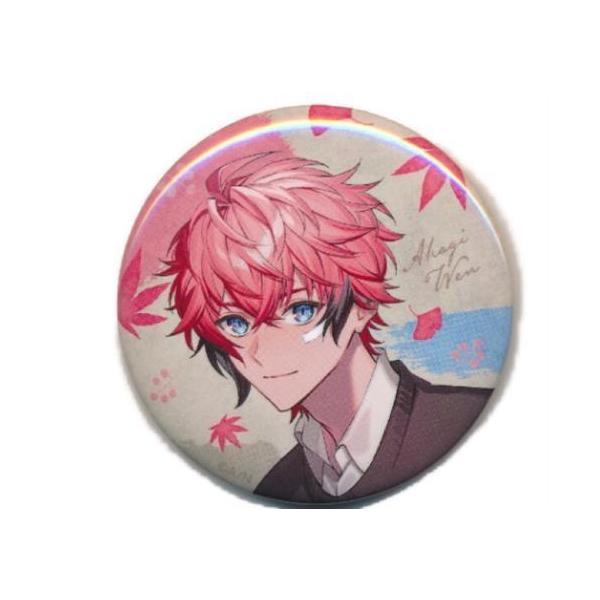 にじさんじ Oriens & Dytica×カラオケまねきねこ 秋日和 缶バッジ 赤城