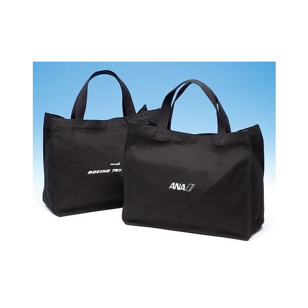 ANA全日空グッズ商品 トートバッグANA×BOEING(ブラック