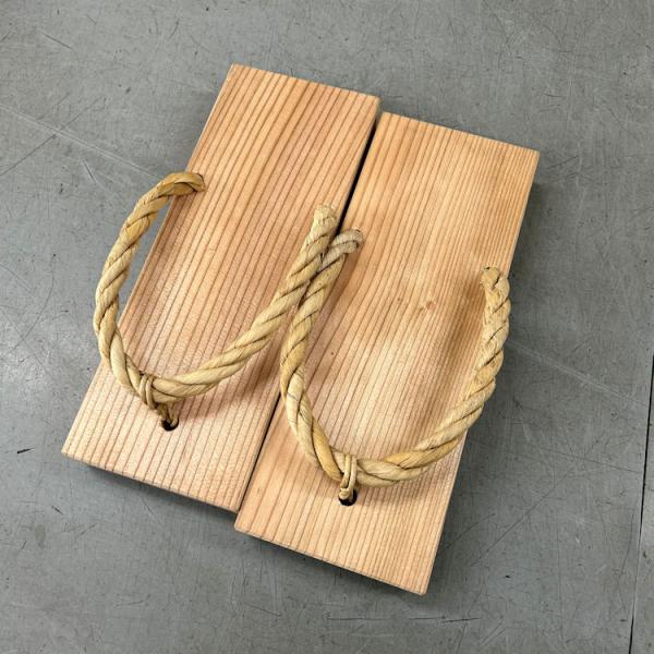 露地下駄「一足」上鼻緒付 茶道 茶道具 : 和空間ヤフーショップ - 通販