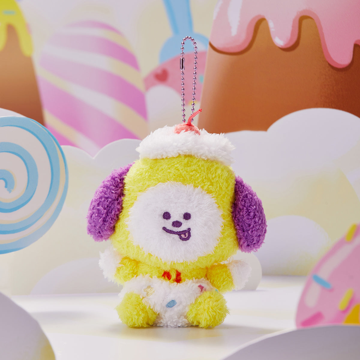 BT21 CLOUD Plush Keyring - Chimmy – JINI MINI