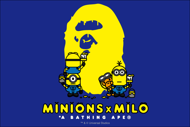 A BATHING APE® x MINIONS