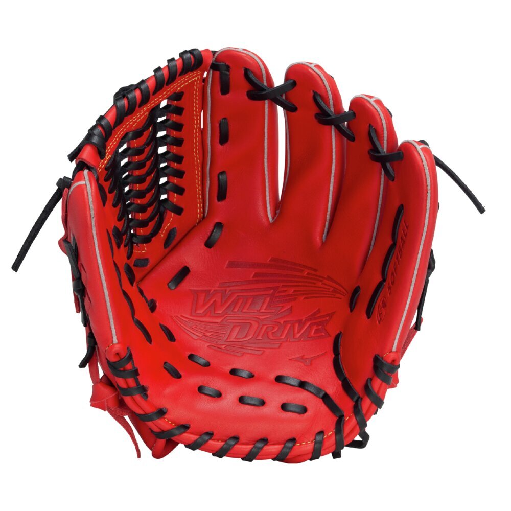 ソフトボール用ウィルドライブ レッド IBE【オールラウンド用／サイズ