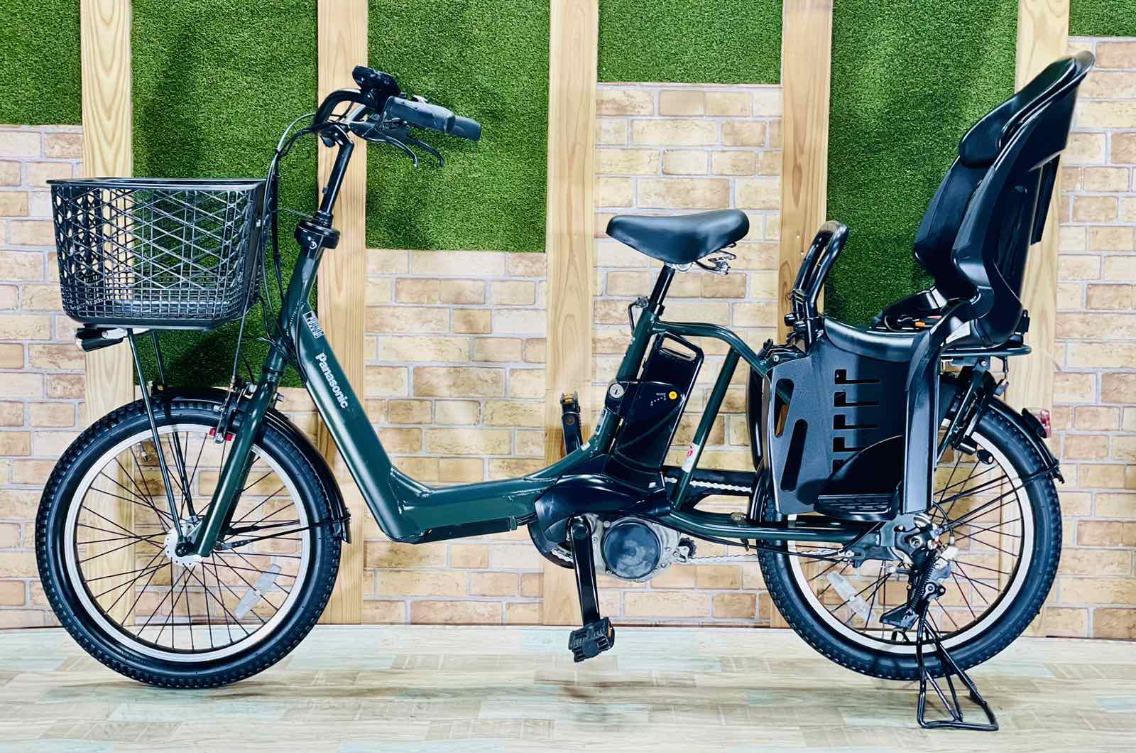 ギュットアニーズ⭐️16AH！パナソニック子供乗せ電動アシスト自転車Y3049