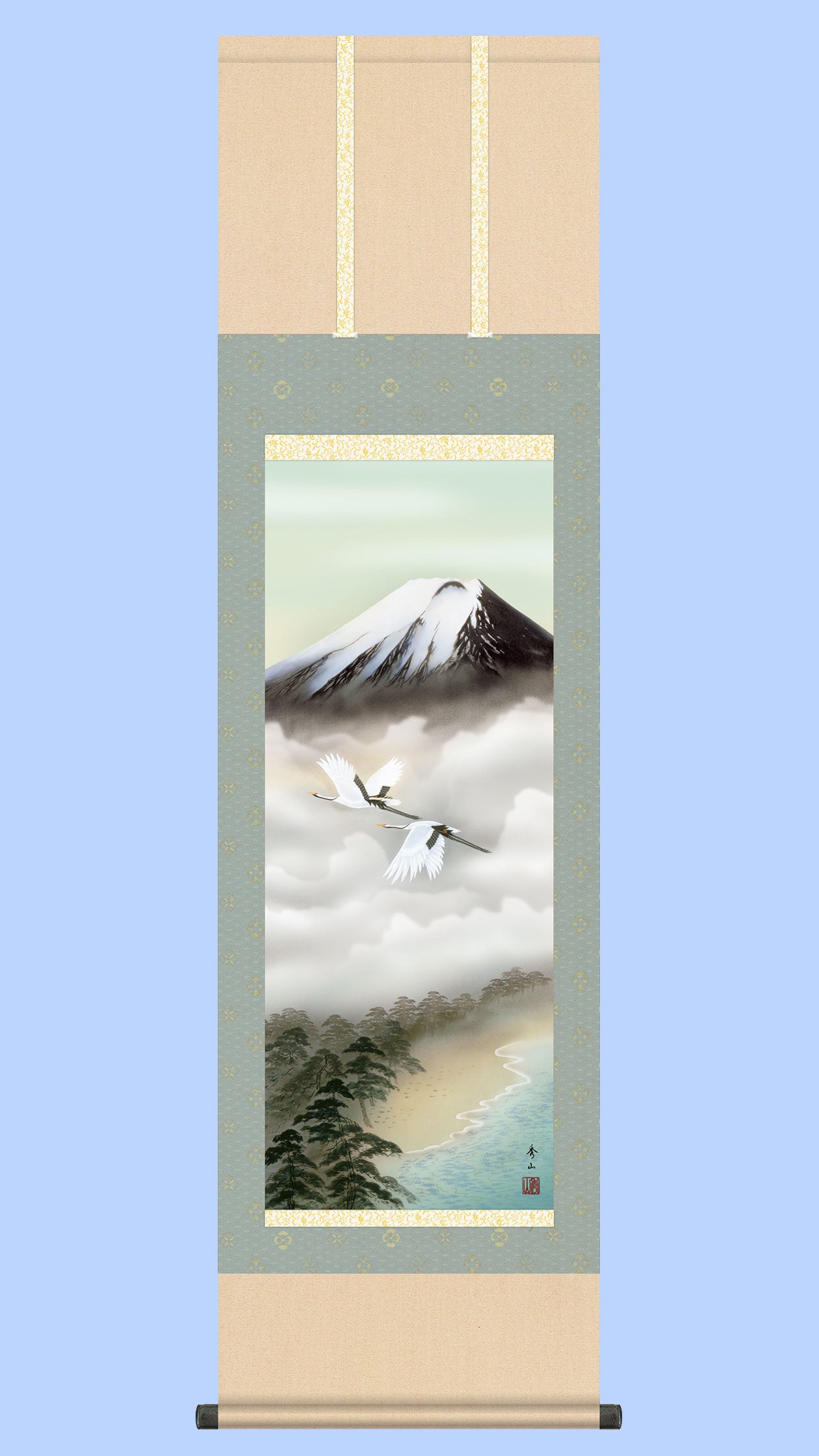 お土産や季節掛けにお勧め。お手頃価格の掛け軸を販売 – 寿鳳人形の東芸