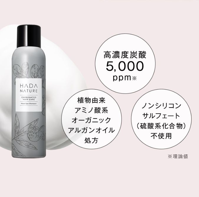 公式】肌ナチュール 炭酸ヘッドスパシャンプー・トリートメントセット
