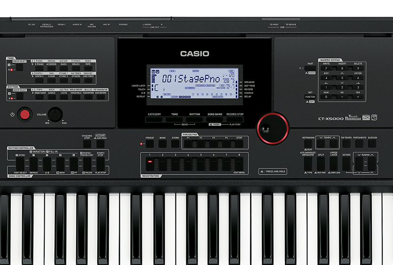 新世代のオールイン・ワン・キーボード、CASIO CT-X5000 | 全国学校軽