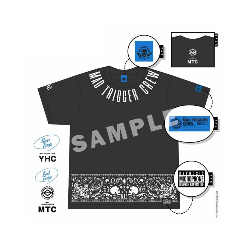 KING e-SHOP > ヒプノシスマイク Tシャツ ヨコハマ・ディビジョン／MAD