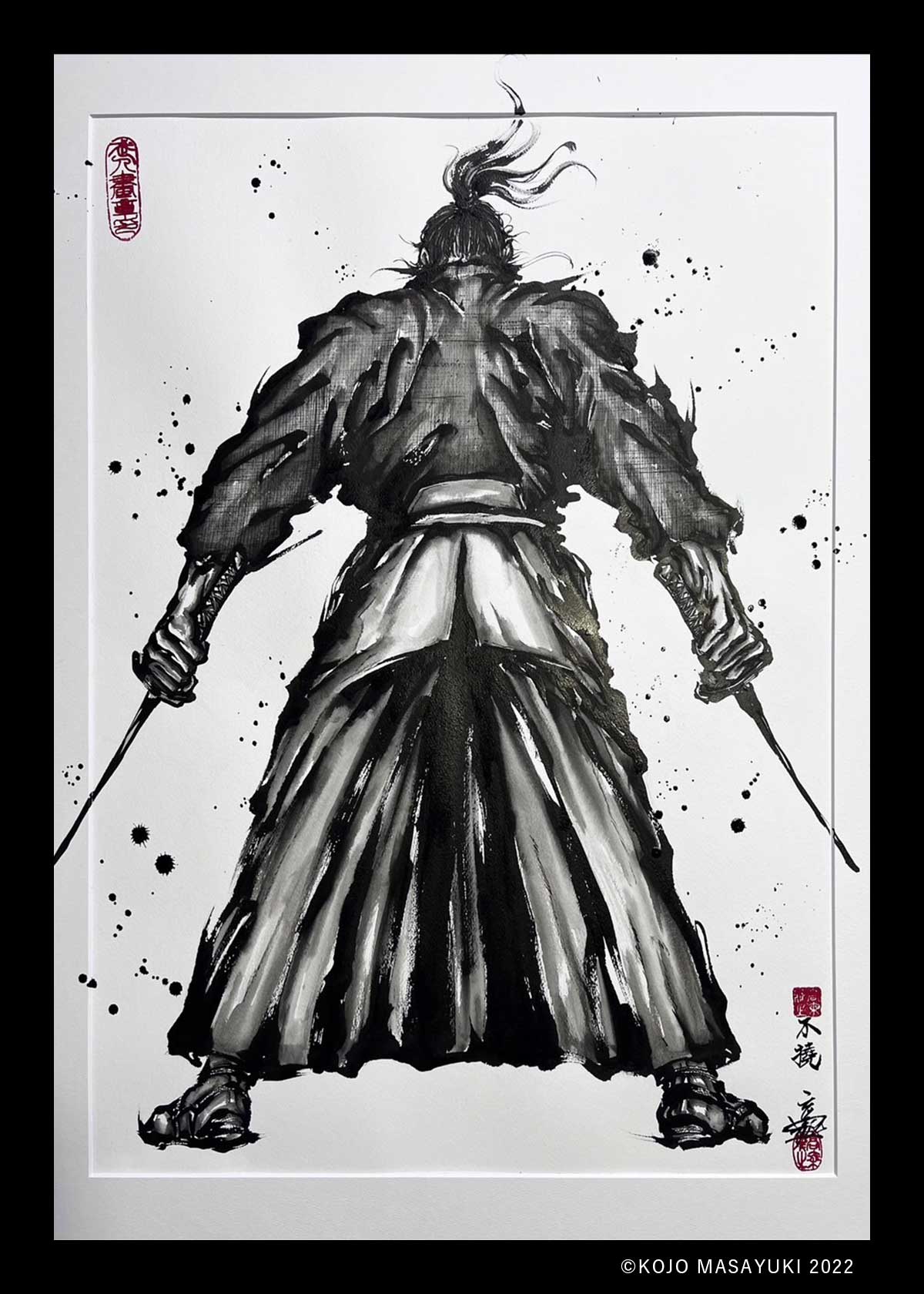 武人画師こうじょう雅之 × 木絵里