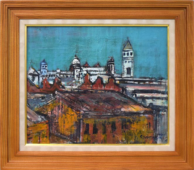 阿蘇五岳（大観峰より） 絵画買取・販売の小竹美術