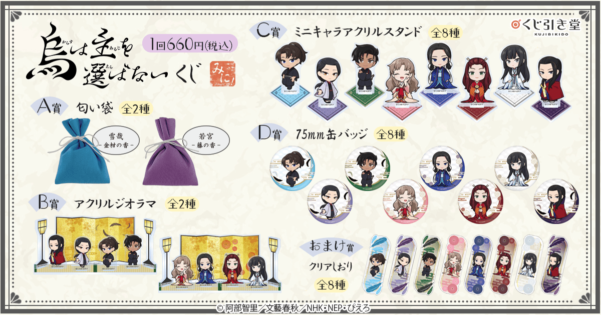 烏は主を選ばない」くじ みに！ | くじ引き堂