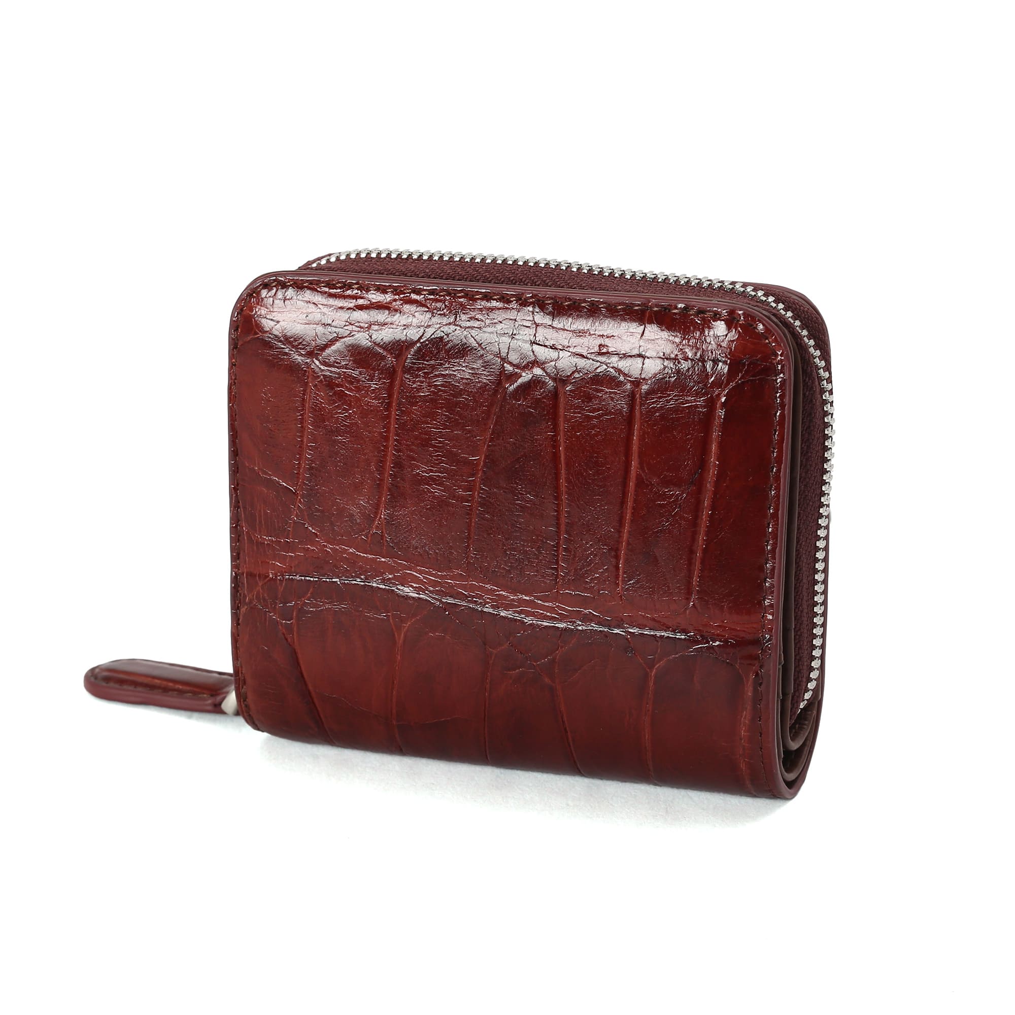 公式】 レザークラフトカンパニー コンパクトウォレット Sebek ワニ革