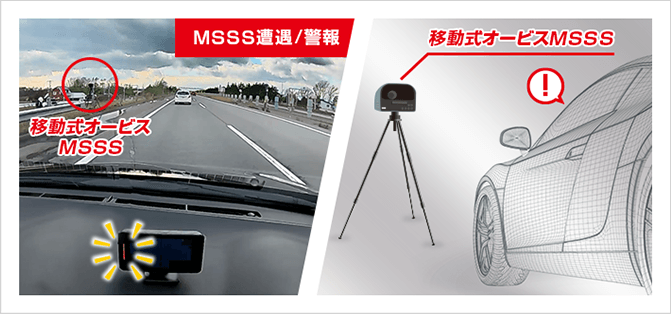 Lei06 - レーザー＆レーダー探知機「霧島レイ」モデル