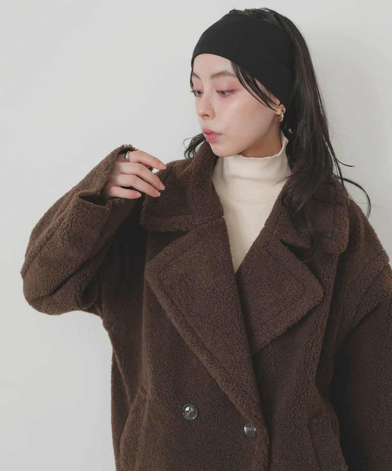 テーラードボアミドルコート – LIAN