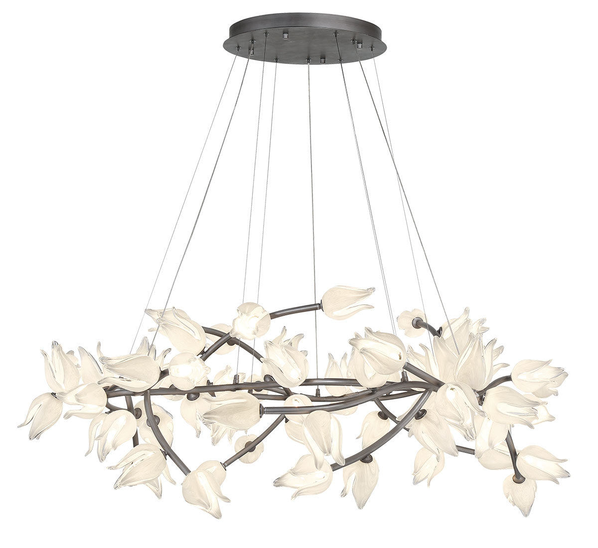 Dimmable 15 Light LED Chandelier