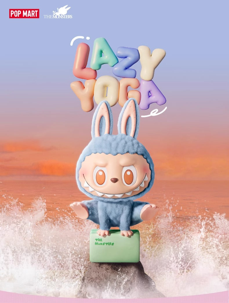 THE MONSTERS Labubu Lazy Yoga Series PVC Figures [pre order