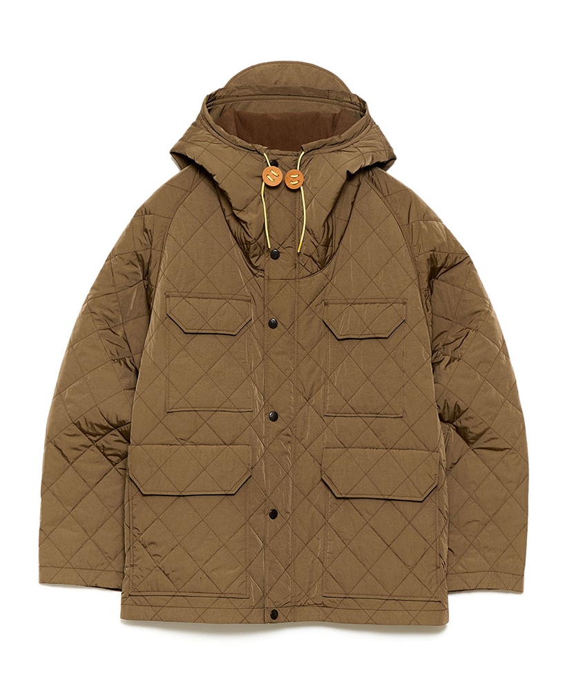 Quilting Field Mountain Parka(L(MEN) BR/ブラウン): THE NORTH FACE