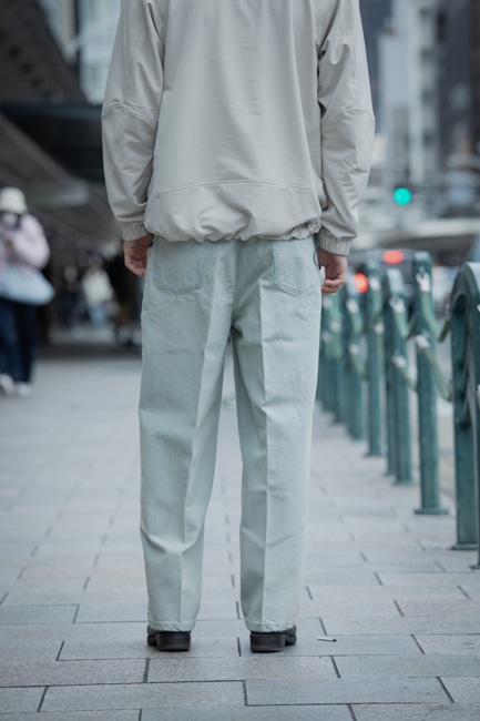 blurhms[ブラームス] 12.9oz Denim Narrow Belted Pants