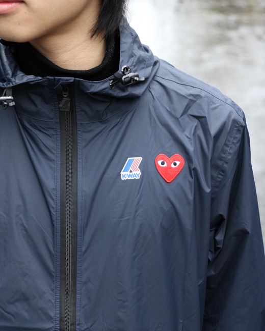 CDG PLAY × K-WAY Rainwear Collection