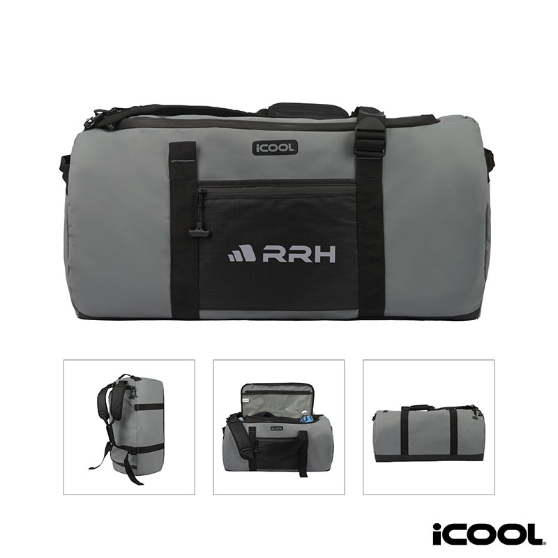iCOOL Pinecrest 45L Convertible Duffel Backpack - KD5800 | Logomark