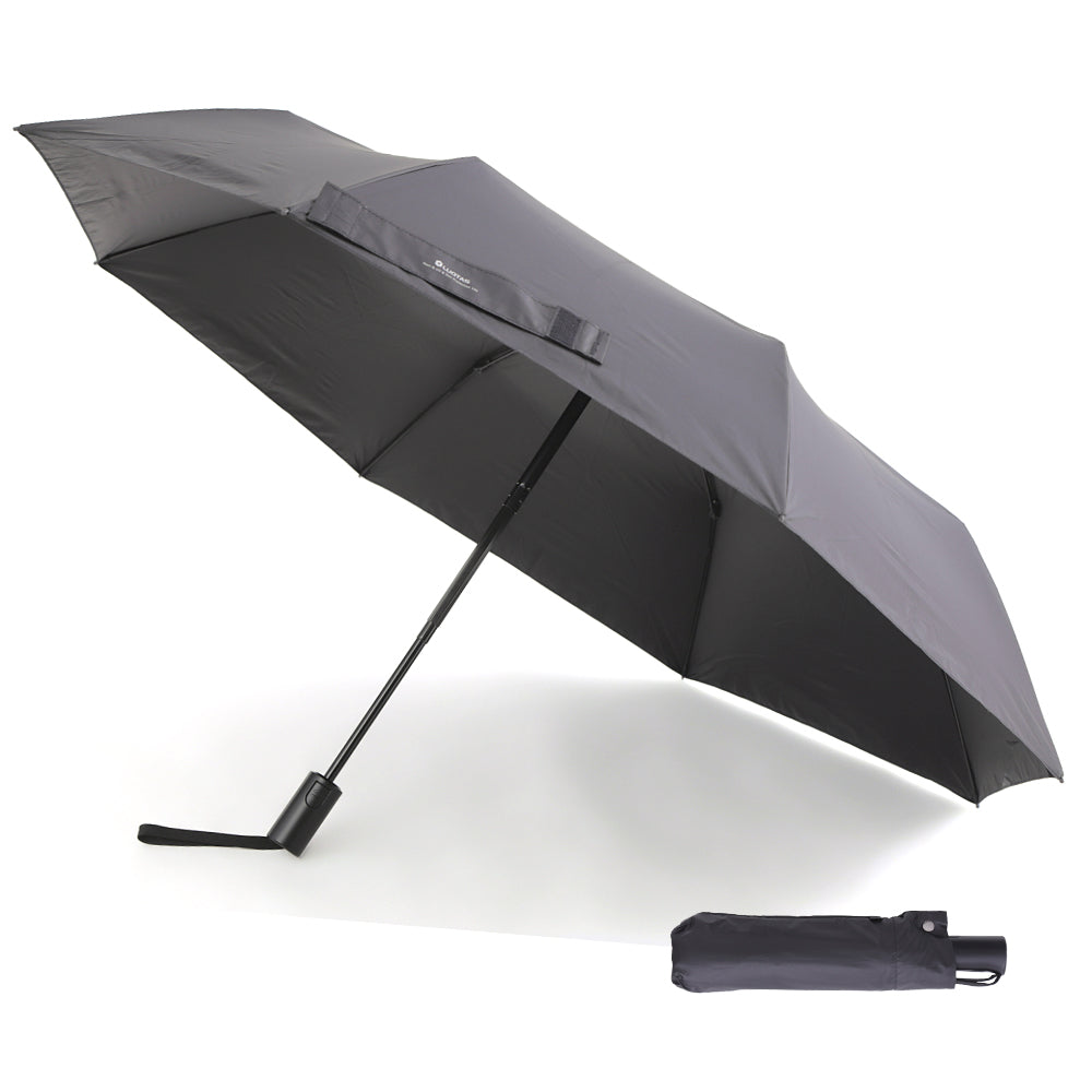 男の日傘】 折りたたみ傘 超軽量 カーボン 晴雨兼用 自動開閉 8本骨