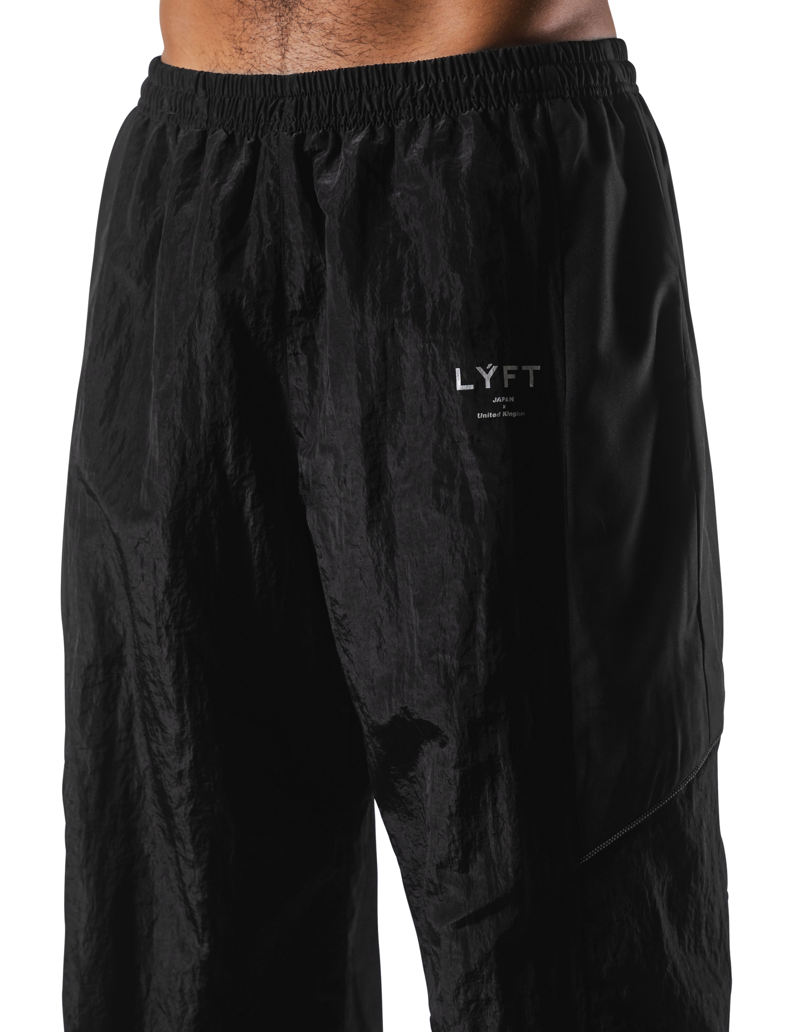V-Form Wide Track Pants - Black – LÝFT