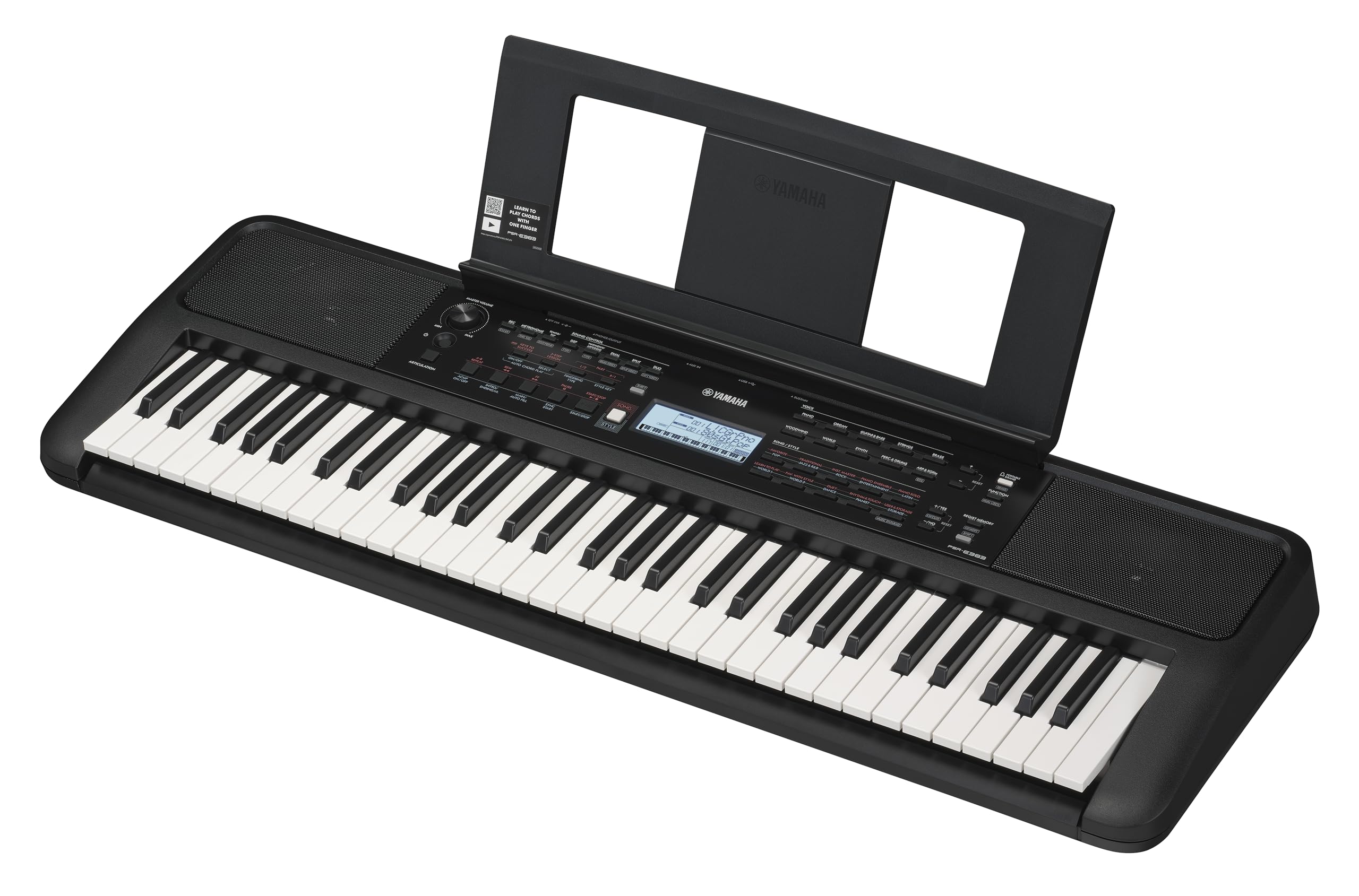 Amazon.com: Yamaha 61 Touch Sensitive Keys Portable Keyboard for