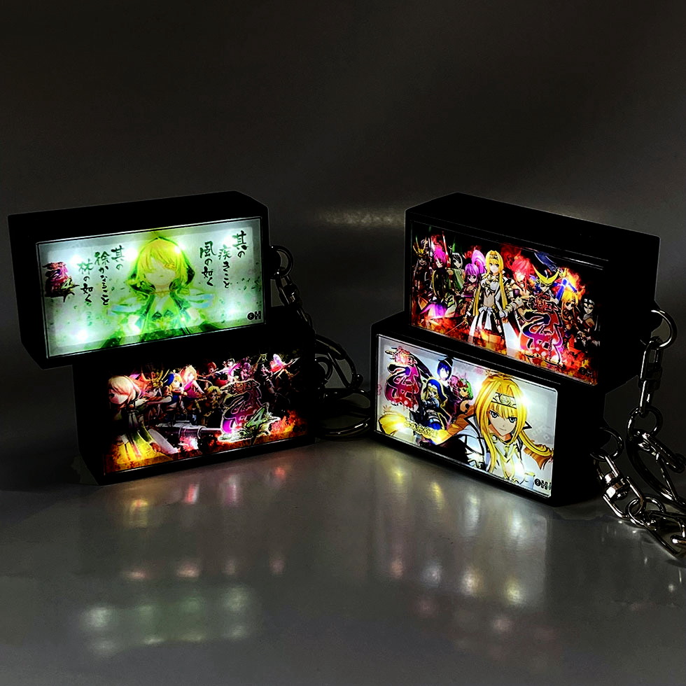 LEDパネルキーホルダー【L戦国乙女4 戦乱に閃く炯眼の軍師